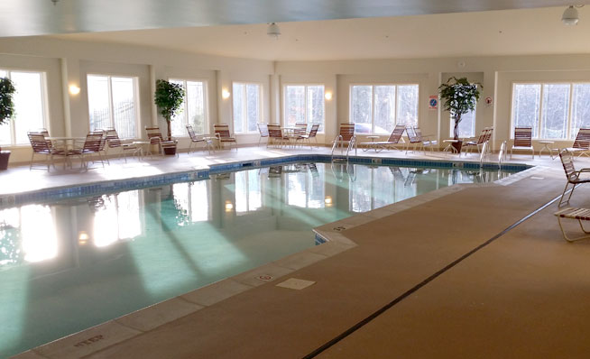 Berkshire Mountain Lodge Pool Area
